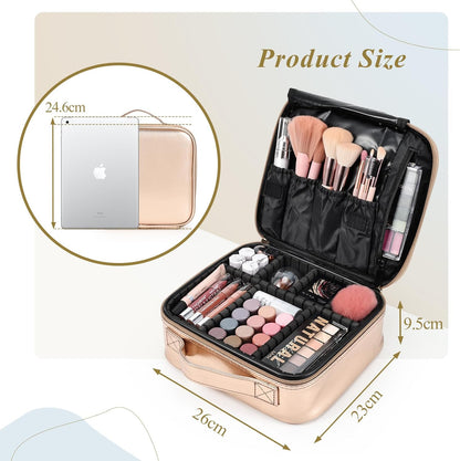 Éclat LED Mirror Case – Cream