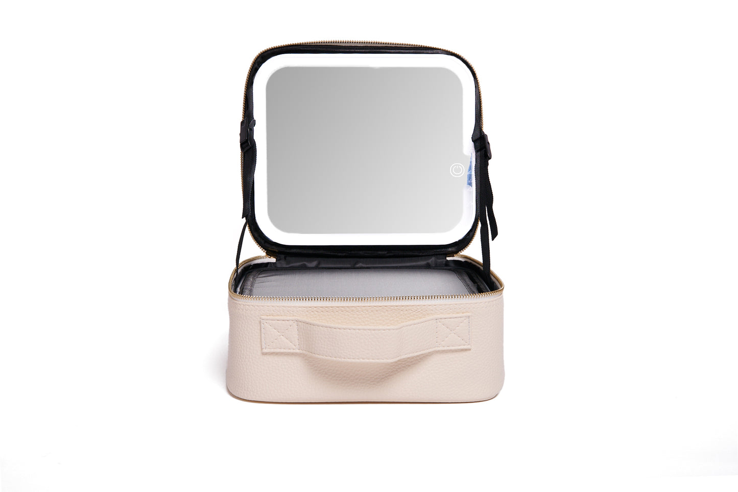 Éclat LED Mirror Case – Cream