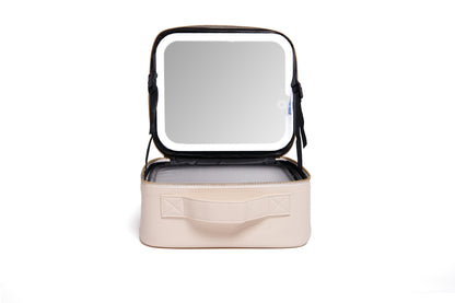 Éclat LED Mirror Case – Cream