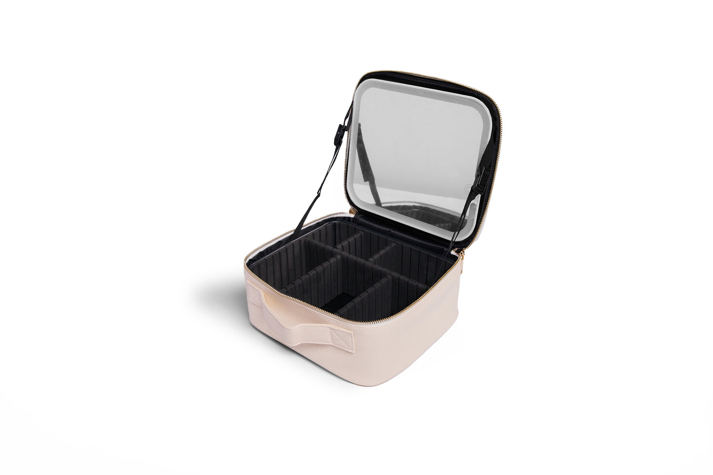 Éclat LED Mirror Case – Cream