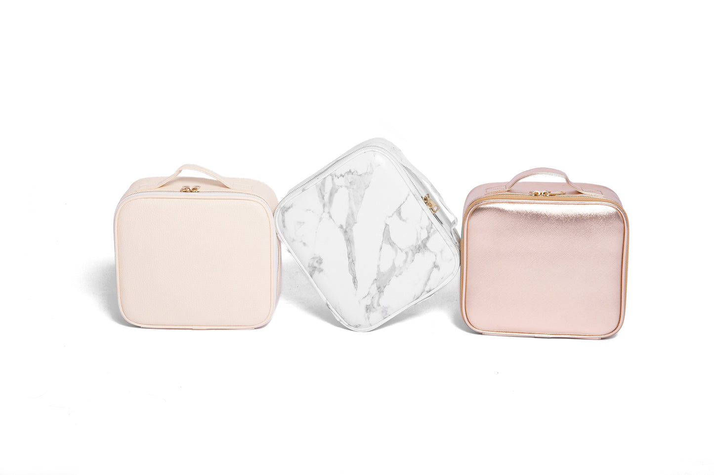 Éclat LED Mirror Case – Rose Gold
