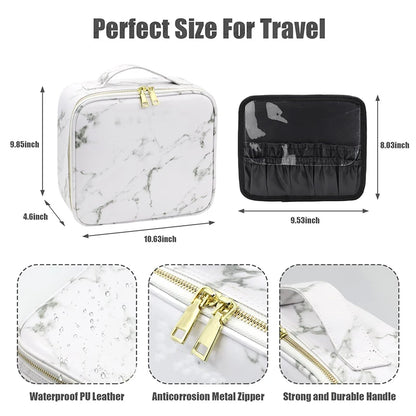 Éclat LED Mirror Case – Marble