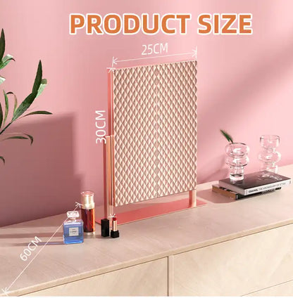 Lumière Tri-Fold Mirror - Rose Gold